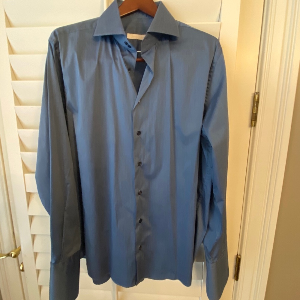 Sebastian Cruz Couture Men's Dress Shirt Size 18 XL